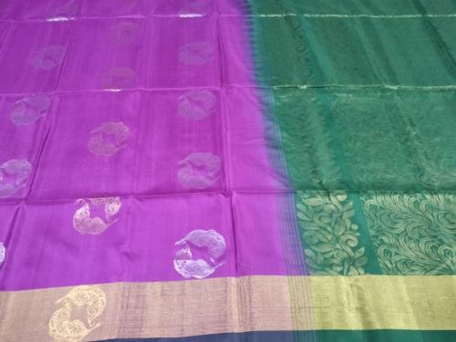 SOFT SILK SAREE WITH BLOUSE